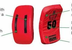 Deals 🤩 Fisher HD150 30" x 18" x 4" Curved Football Shield ⭐ -football sales Store fisher hd150 curved football shield altimage 01 FullSize
