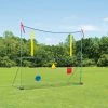 Best deal ⌛ Fisher Portable High School Football Goal Post - Net / Targets / Uprights Set 🔥