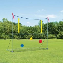 Best deal ⌛ Fisher Portable High School Football Goal Post - Net / Targets / Uprights Set 🔥