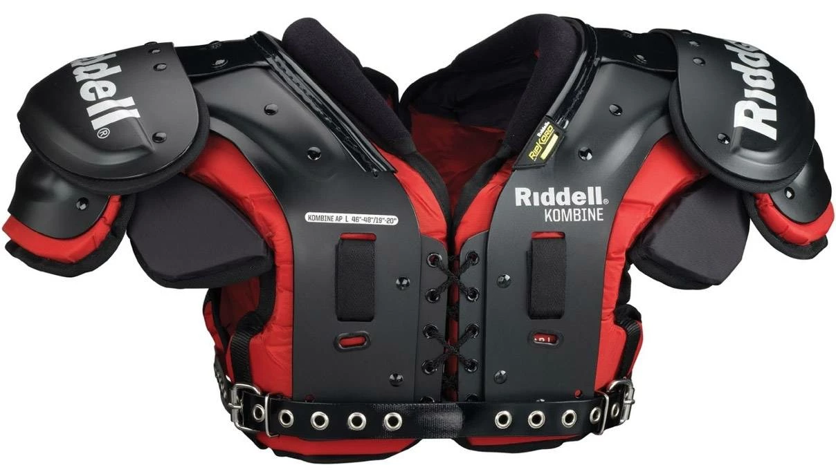 Outlet ⭐ Riddell Kombine Adult Football Shoulder Pads - All Purpose ✔️ 1 Outlet ⭐ Riddell Kombine Adult Football Shoulder Pads - All Purpose ✔️