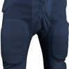 Cheap 👏 Sports Unlimited Double Knit Adult Integrated Football Pants Navy 🔥
