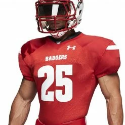 Coupon 🎁 Under Armour Encounter Youth Custom Football Jersey White/Navy 👍